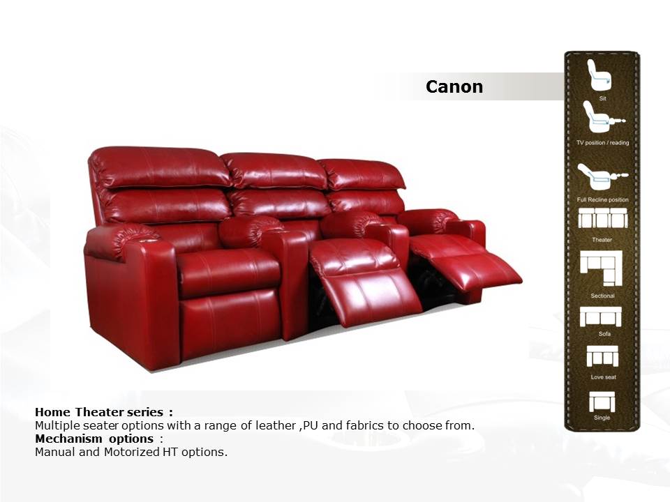 Canon Home Theater Seating