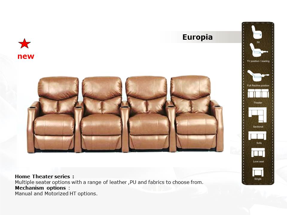 Europia Home Theater Seating