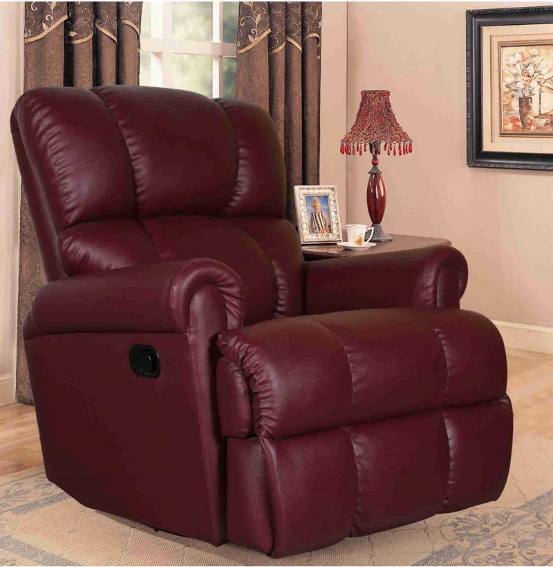 Atlanta Maroon Recliner