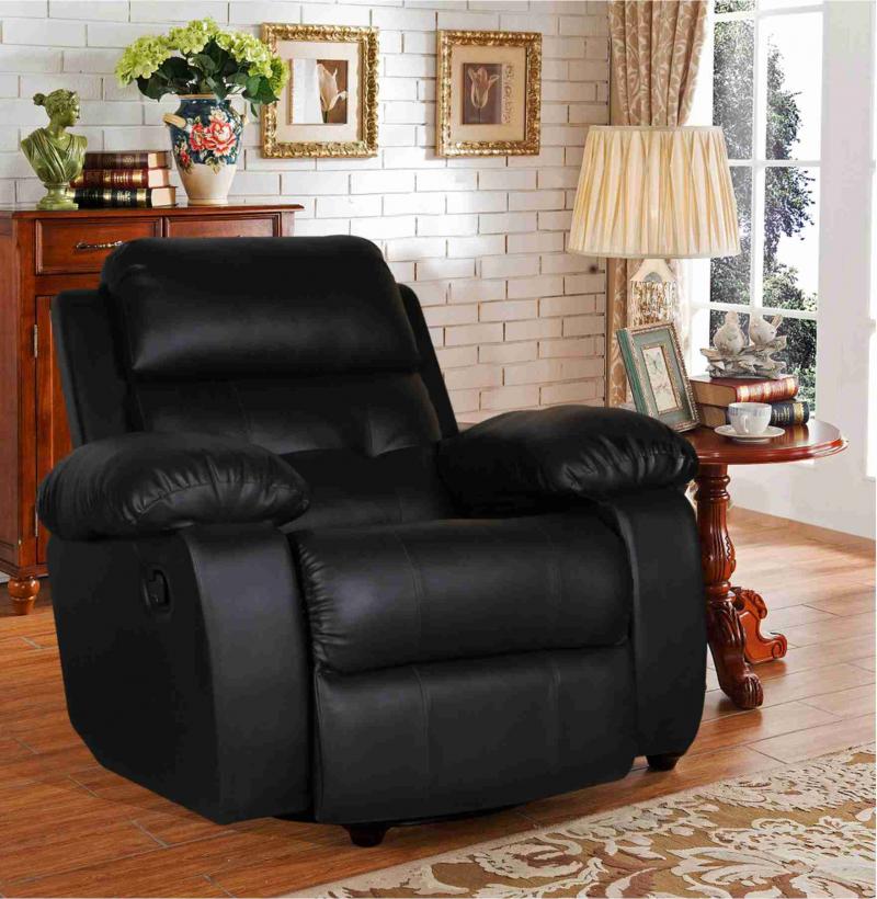 Imperial Black Recliner